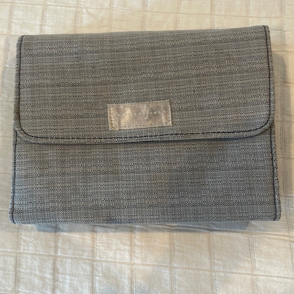 Continental airlines business toiletry bag airline shaving dop Doppler amenity